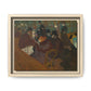 Toulouse-Lautrec, Henri - At the Moulin Rouge (1892) - Matte Canvas, Framed