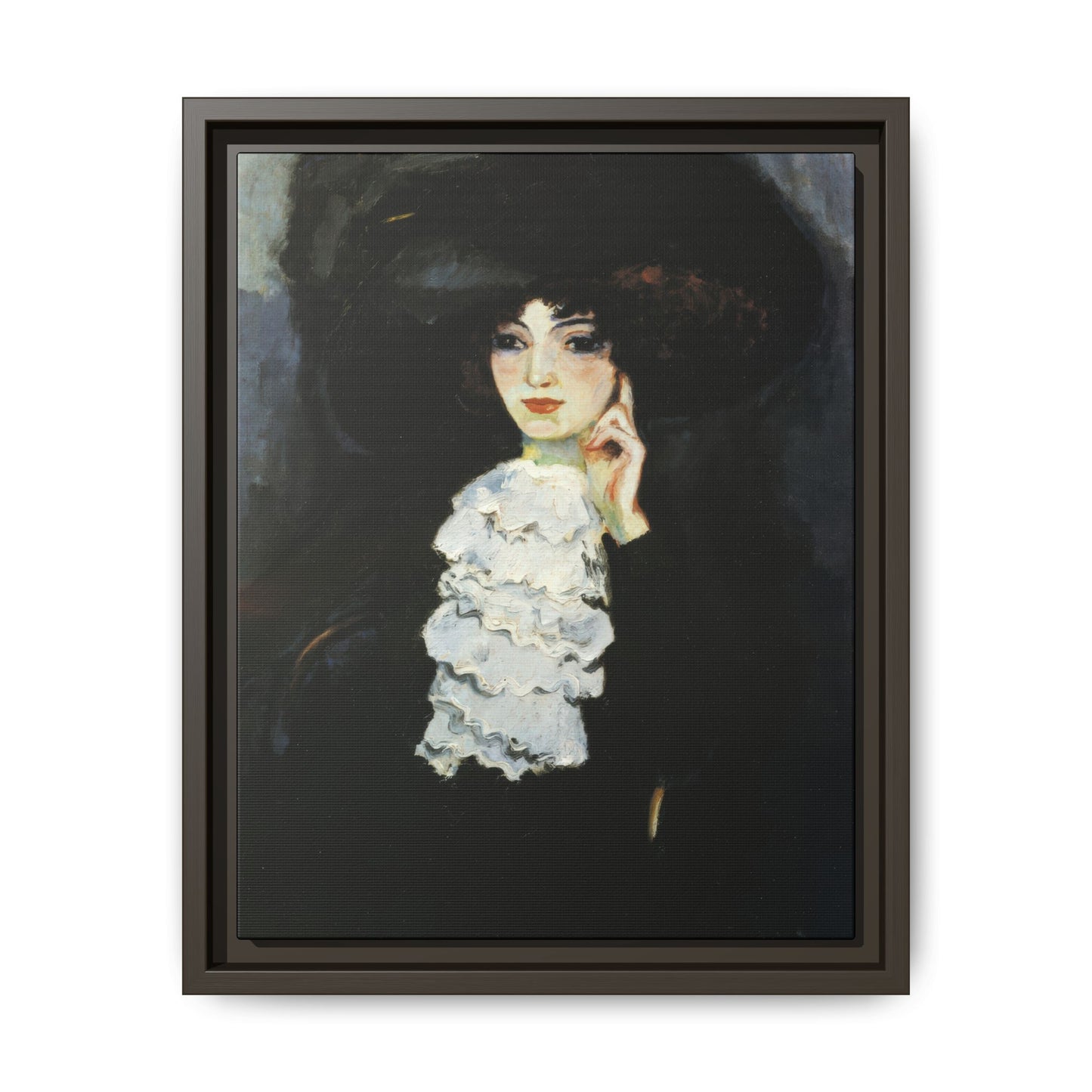 Van Dongen, Kees - Woman with Frill (1905) - Matte Canvas, Framed