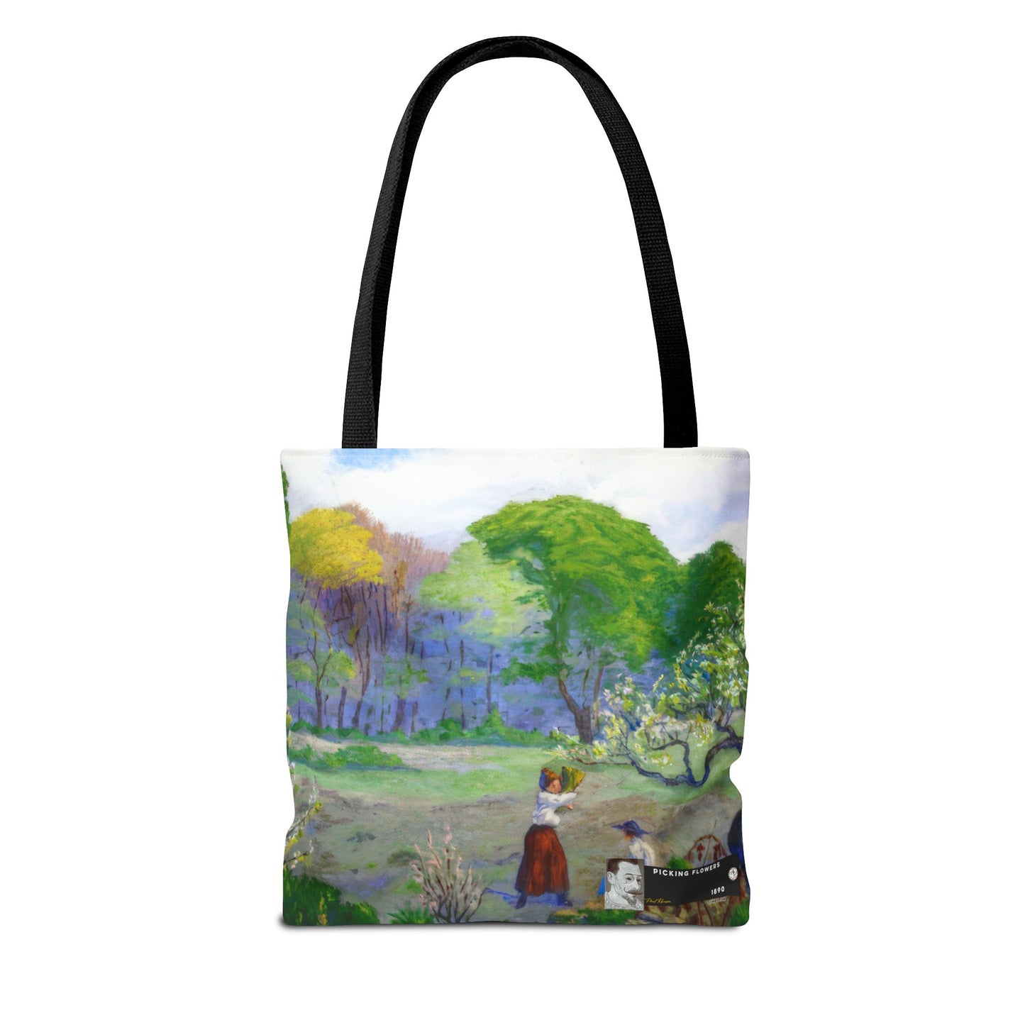 Ranson, Paul - Picking Flowers (1890) - Tote Bag