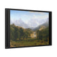 Bierstadt, Albert - The Rocky Mountains, Lander’s Peak (1863) - Matte Canvas, Framed