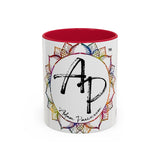 AdamPacio.com - White Logo - Colorful Accent Mugs