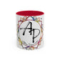 AdamPacio.com - White Logo - Colorful Accent Mugs