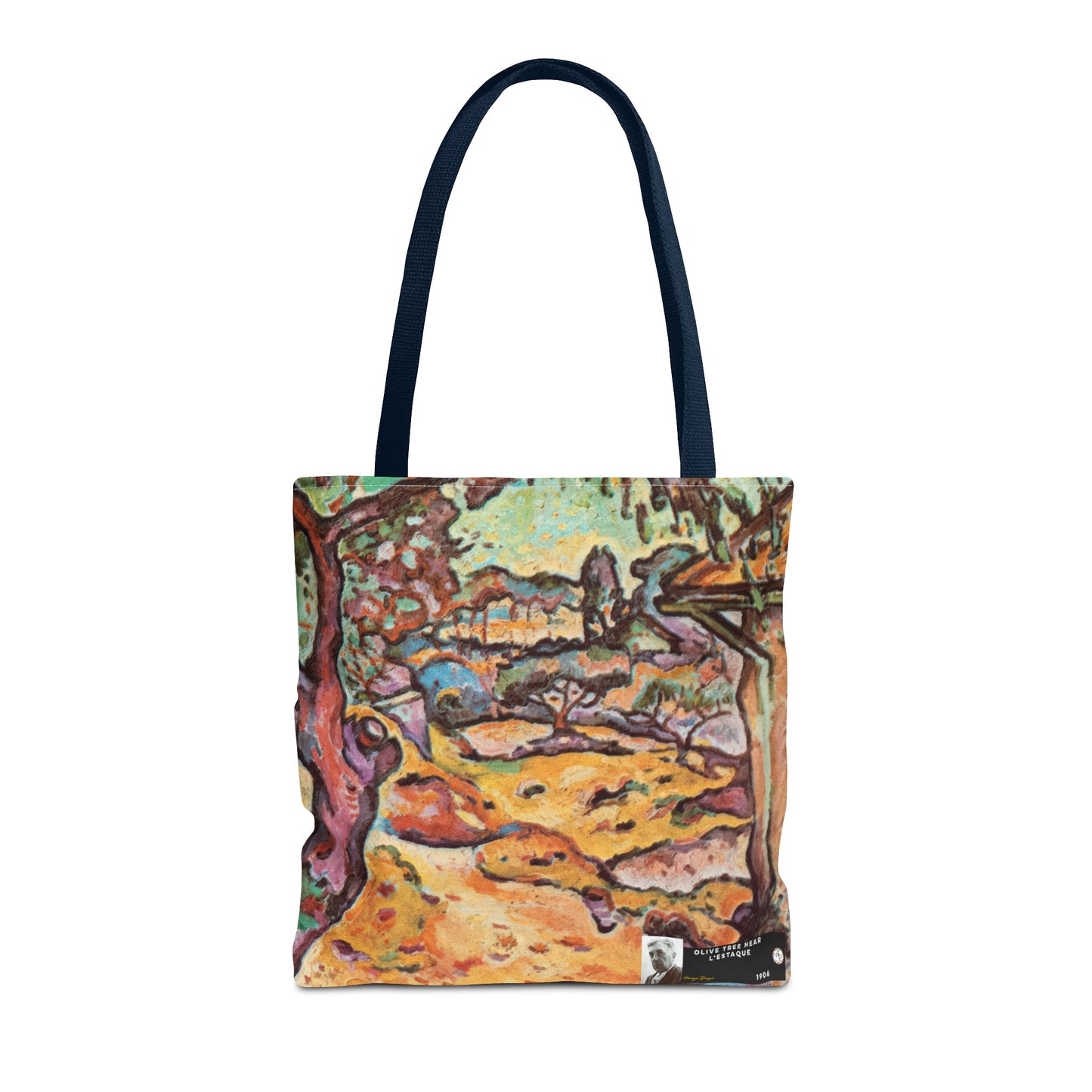 Braque, Georges - Olive Tree near L'Estaque (1906) - Tote Bag
