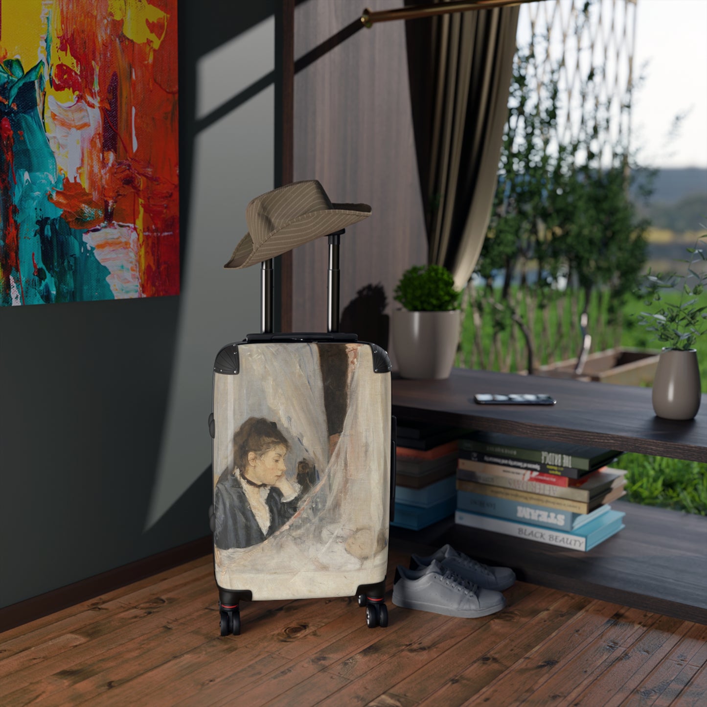 Morisot, Berthe - The Cradle (1872) - Suitcase