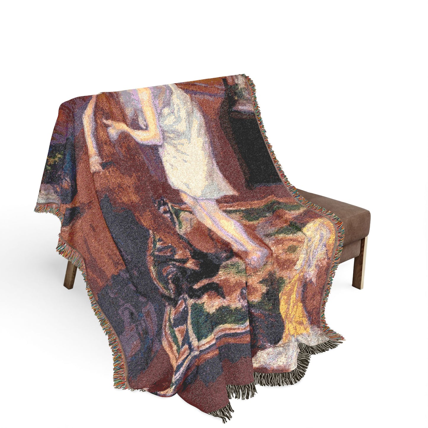 Ranson, Paul - The Golden Head of Hair (1909) - Woven Blanket