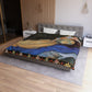 Filiger, Charles - The Recumbent Christ (1895) - Microfiber Duvet Cover