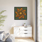 Monarch Butterfly Mandala - Framed Matte Canvas