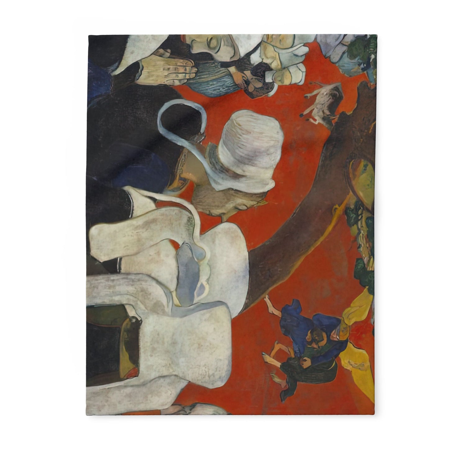 Gauguin, Paul - Vision of the Sermon (Jacob Wrestling with the Angel) (1888) - Arctic Fleece Blanket