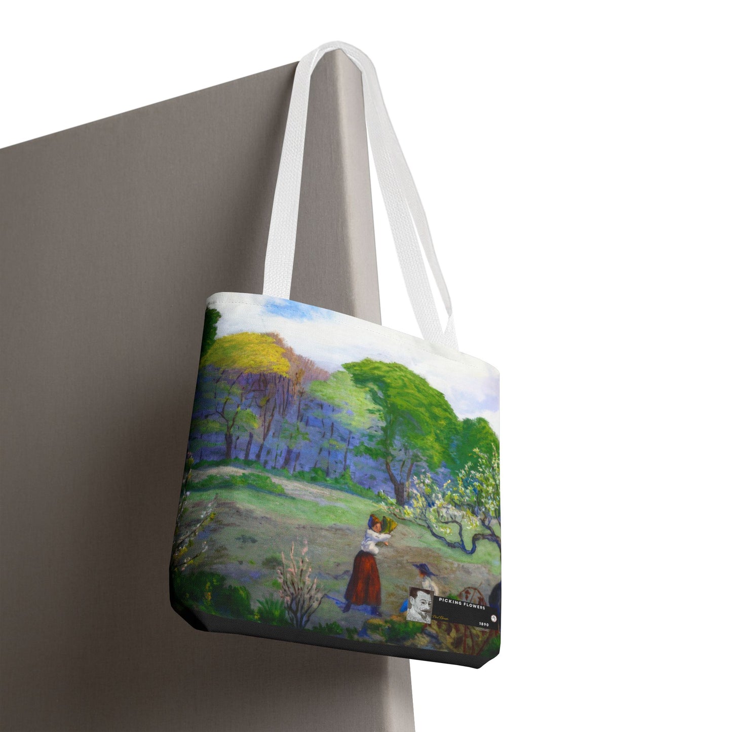 Ranson, Paul - Picking Flowers (1890) - Tote Bag