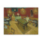 Van Gogh, Vincent - The Night Cafe (1888) - Canvas Block, unframed
