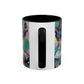 Matisse, Henri - Woman with a Hat (1905) - Colorful Accent Mugs