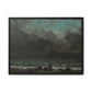 Courbet, Gustave - The Sea (1865) - Matte Canvas, Framed