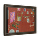 Matisse, Henri - The Red Studio (1911) - Matte Canvas, Framed