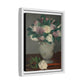 Manet, Édouard - Peonies (1864) - Matte Canvas, Framed