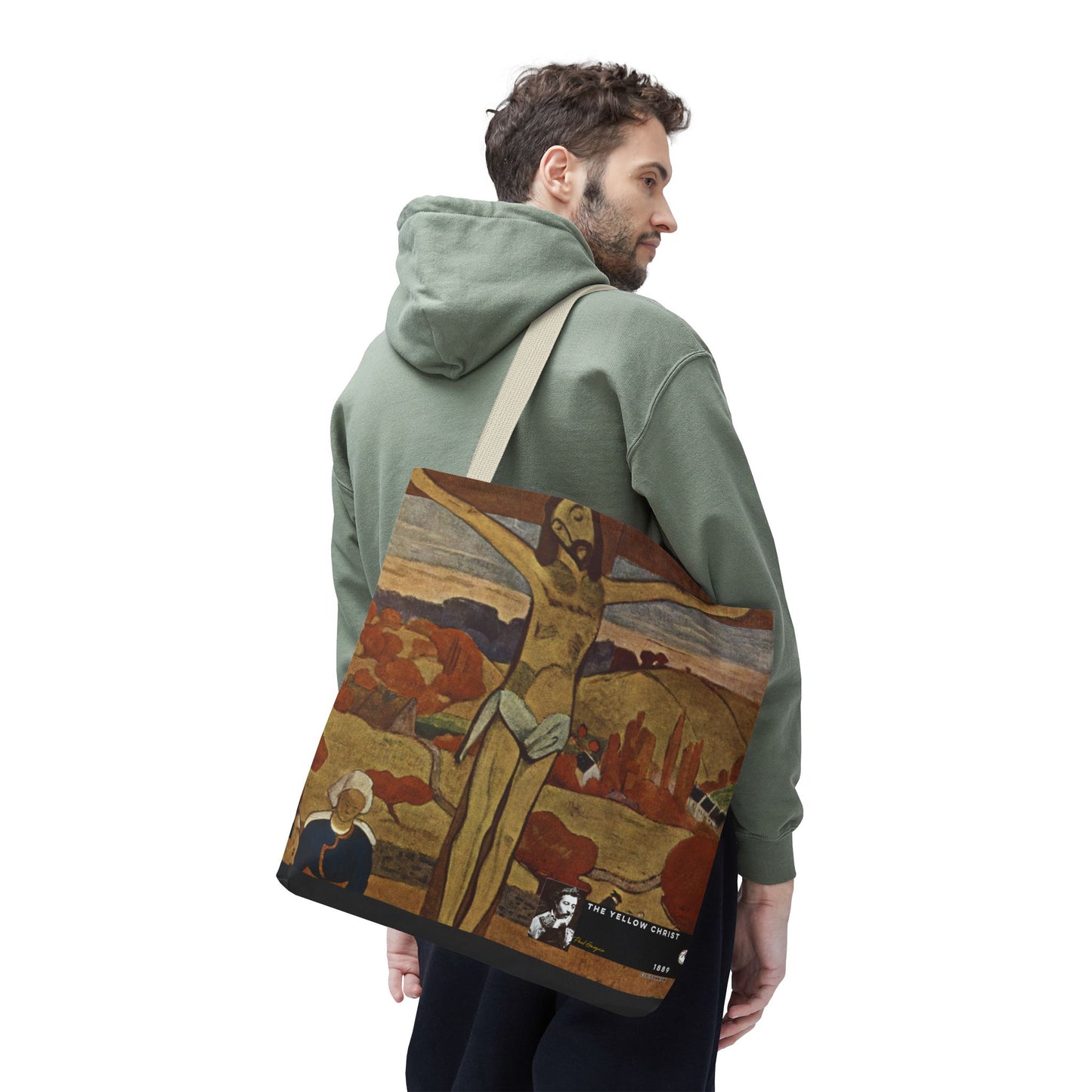 Gauguin, Paul - The Yellow Christ (1889) - Tote Bag