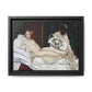 Manet, Édouard - Olympia (1870) - Matte Canvas, Framed