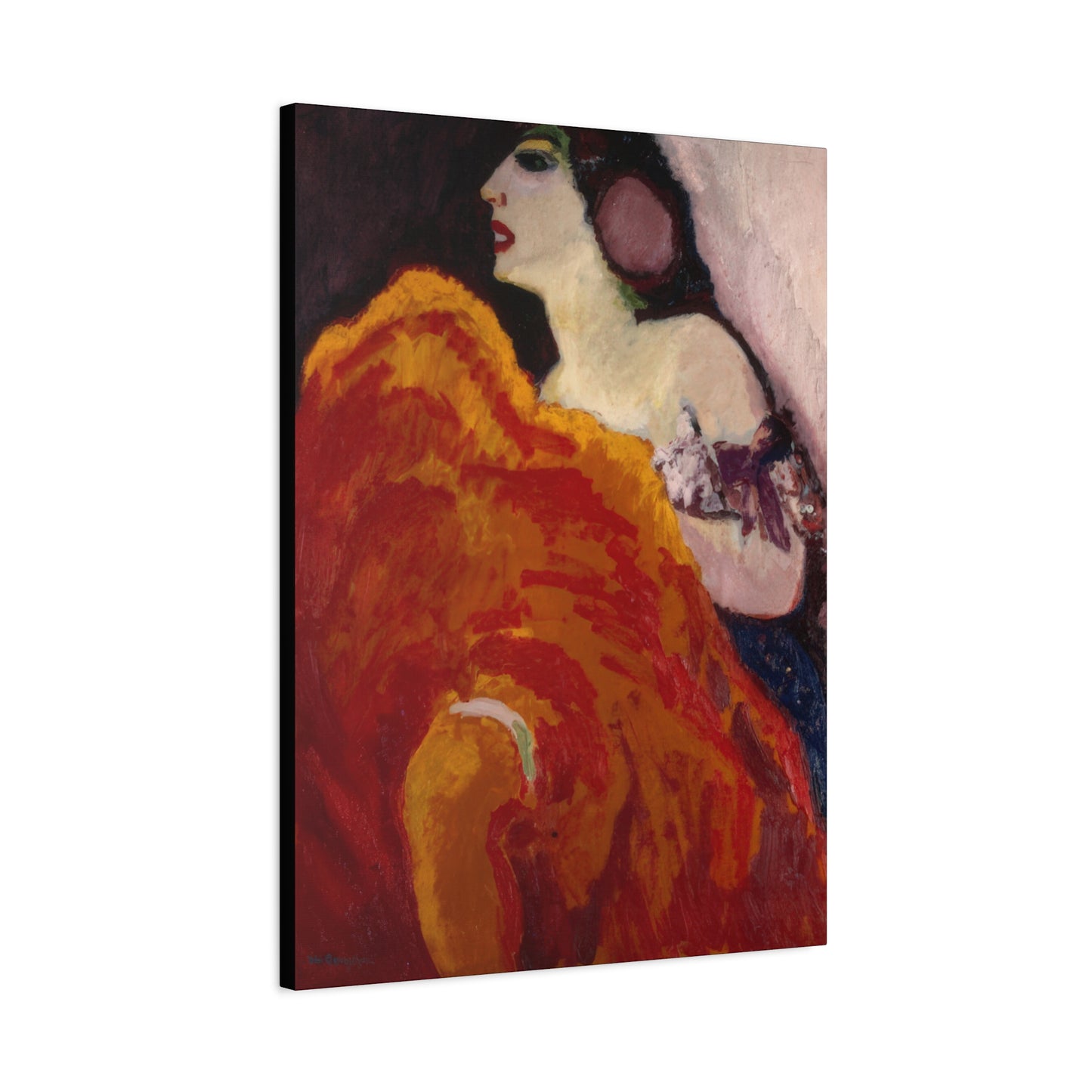Van Dongen, Kees - The Red Dancer (1907) - Canvas Block, unframed