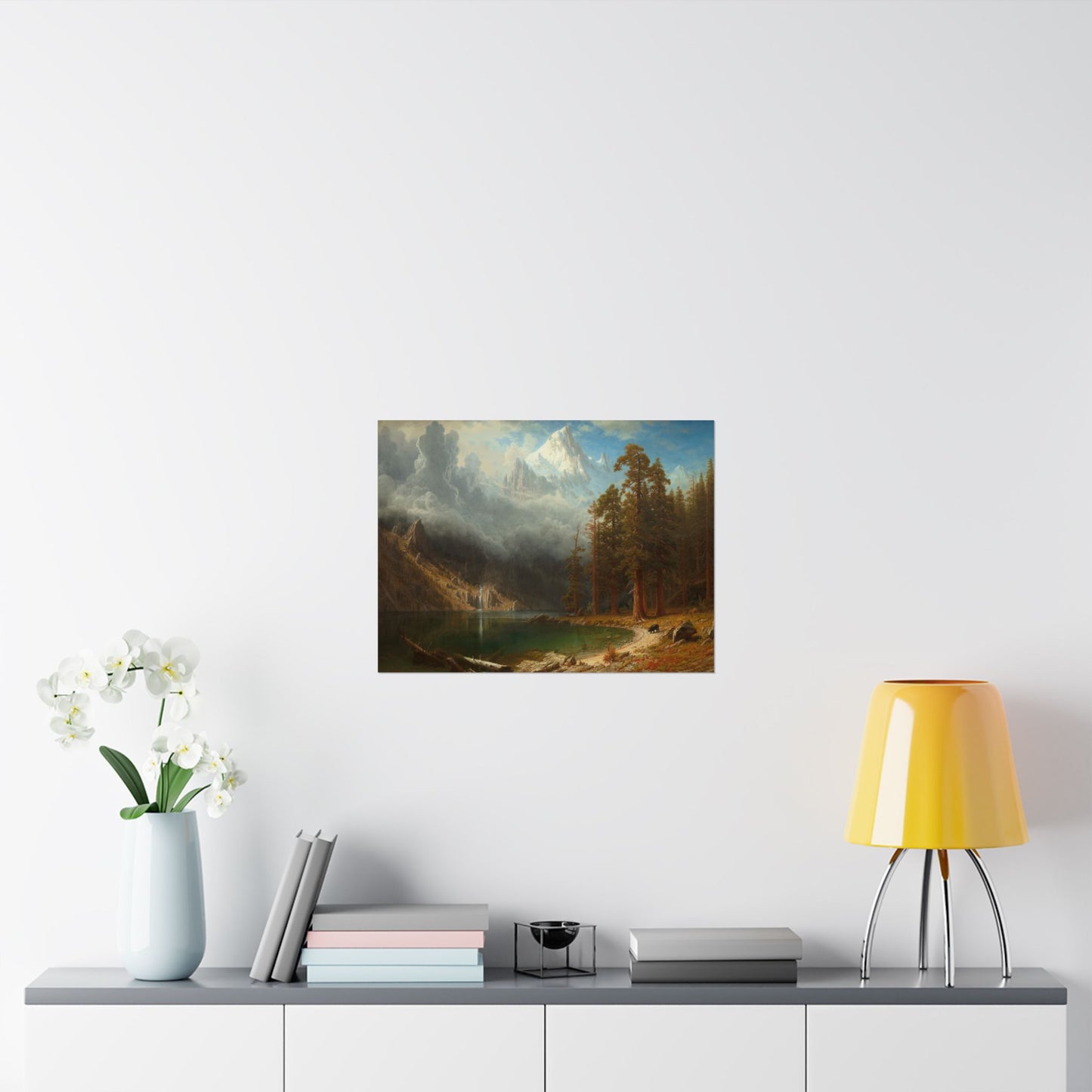 Bierstadt, Albert - Mount Corcoran (1877) - Satin Posters
