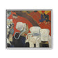 Gauguin, Paul - Vision of the Sermon (Jacob Wrestling with the Angel) (1888) - Matte Canvas, Framed