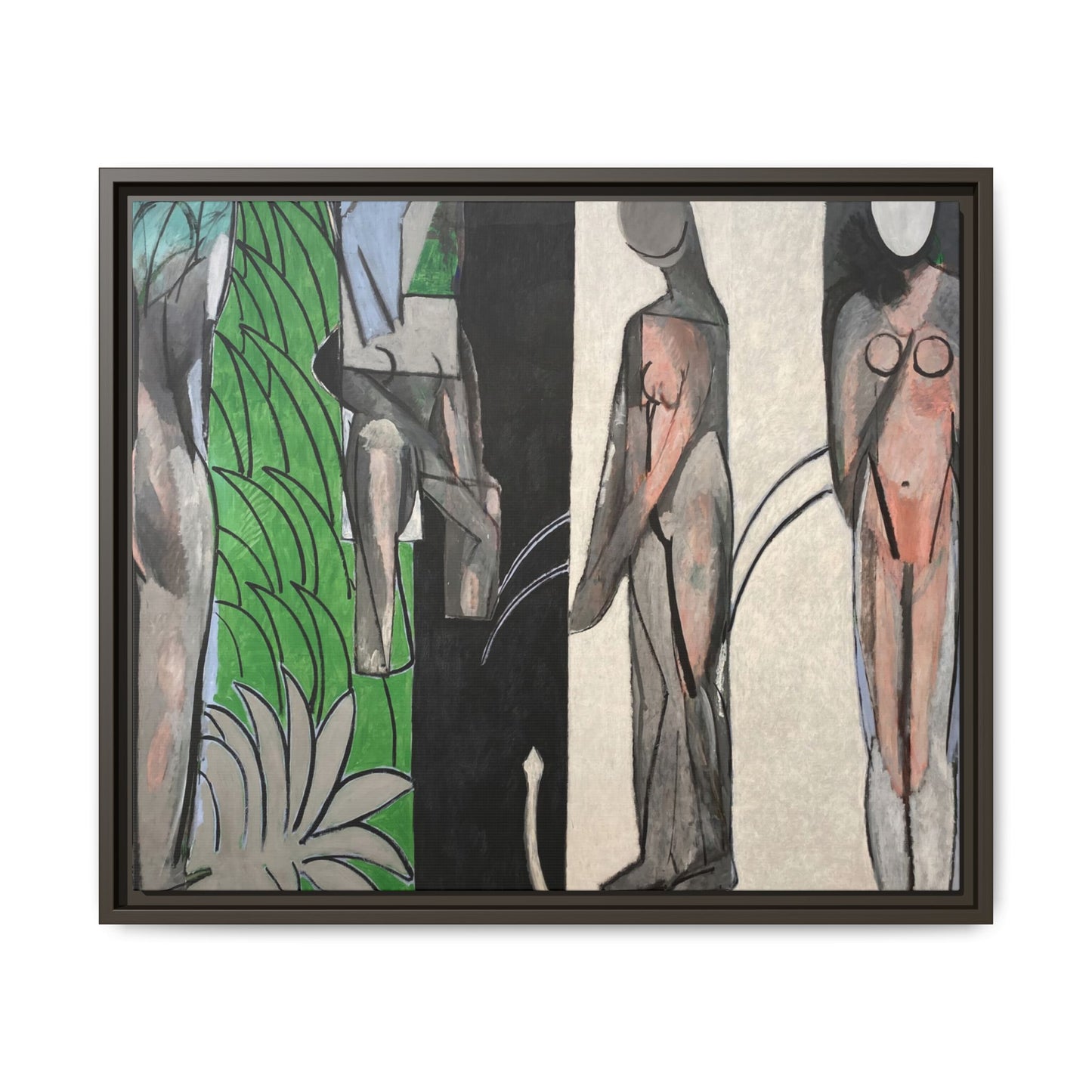 Matisse, Henri - Bathers by a River (1917) - Matte Canvas, Framed
