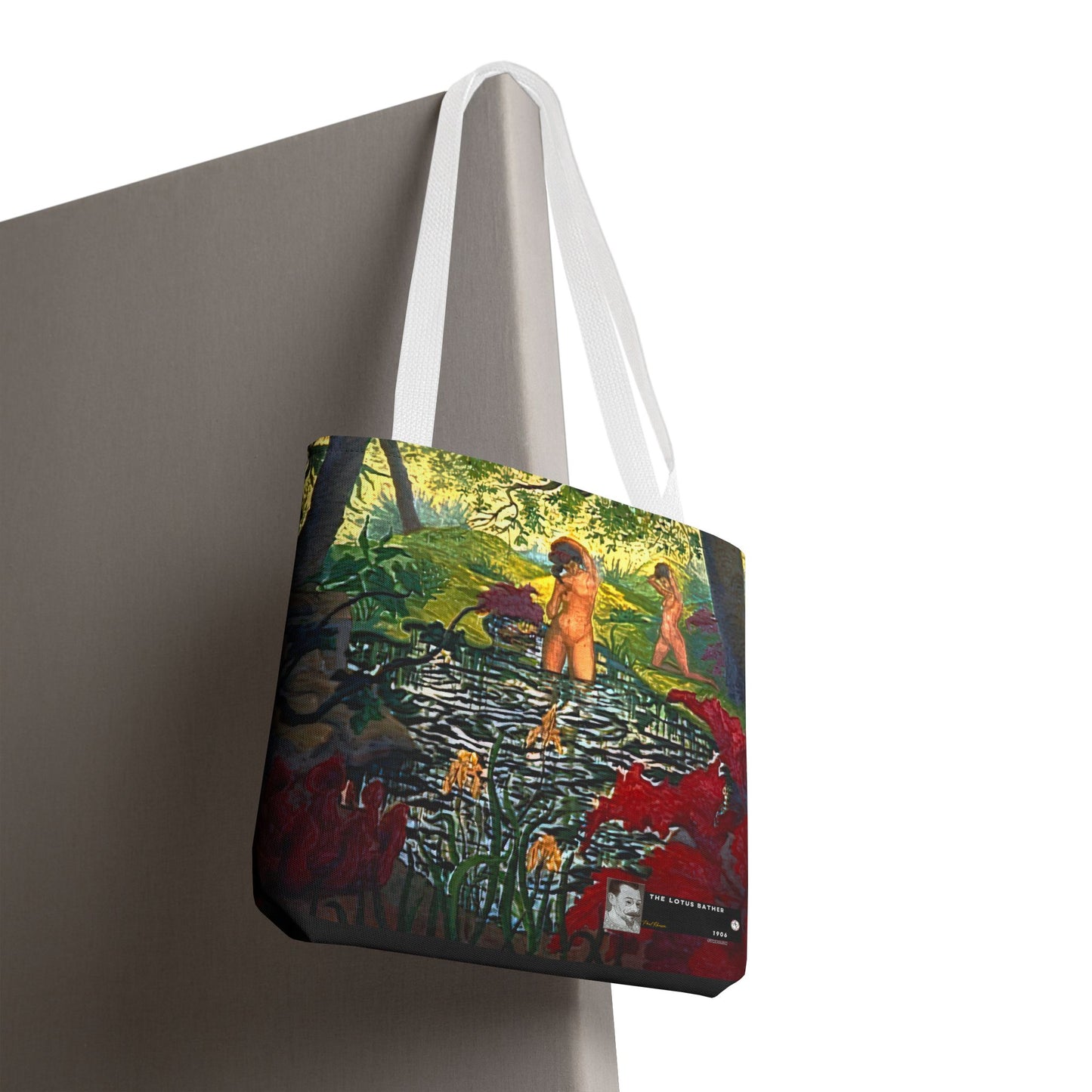 Ranson, Paul - The Lotus Bather (1906) - Tote Bag