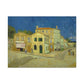 Van Gogh, Vincent - The Yellow House (1888)- Canvas Block, unframed