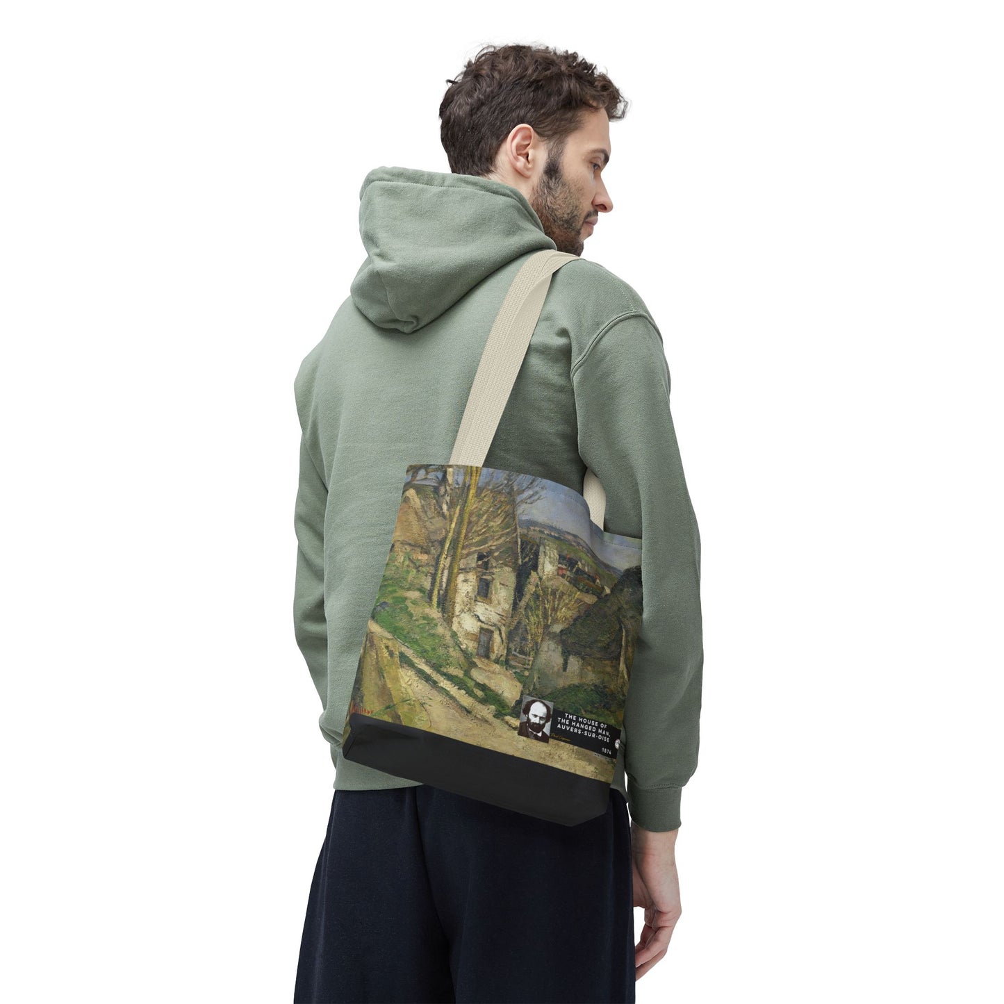 Cézanne, Paul - The House of the Hanged Man, Auvers-sur-Oise (1874) - Tote Bag