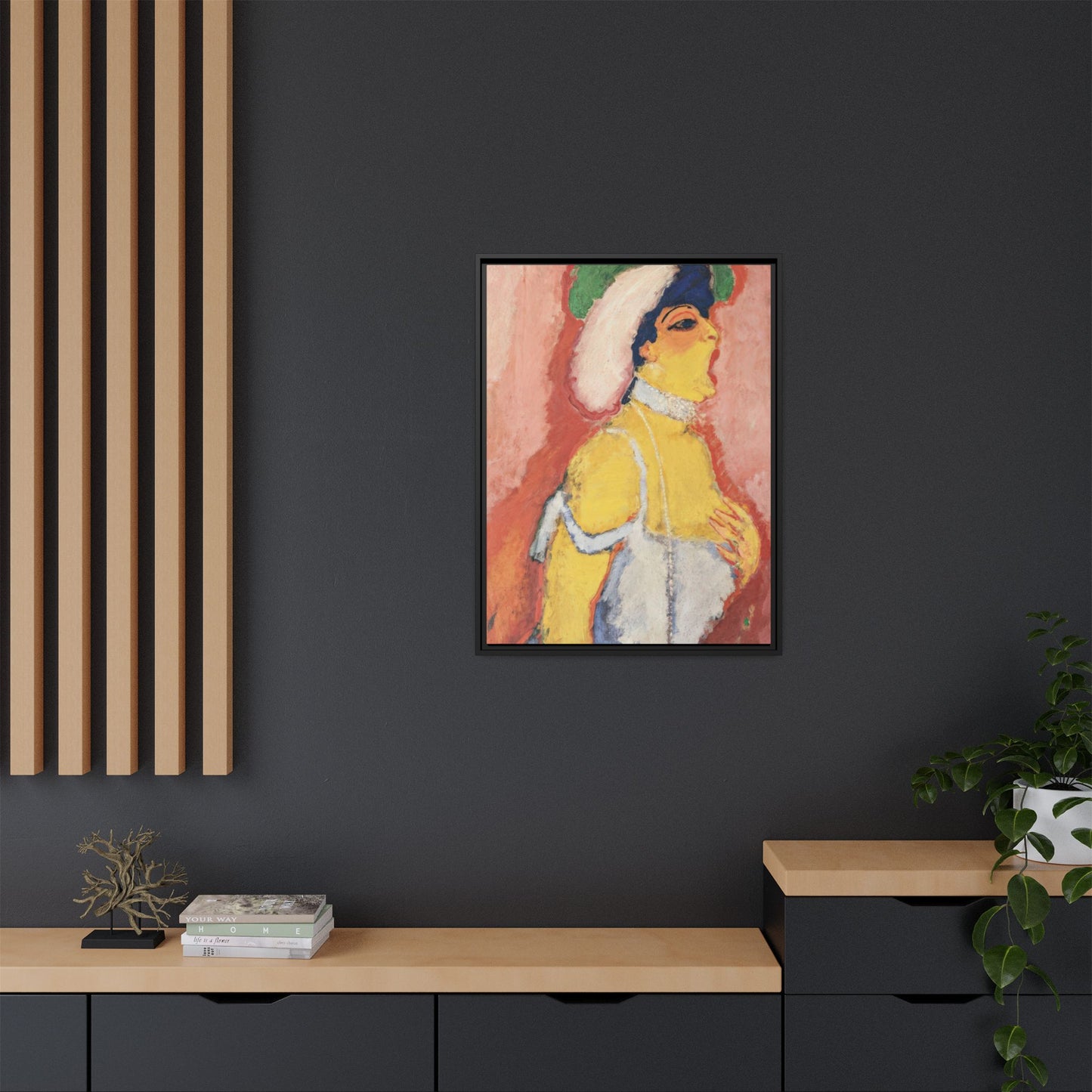 Van Dongen, Kees - Modjesko, Soprano Singer (1908) - Matte Canvas, Framed