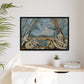Cézanne, Paul - The Large Bathers (1906) - Matte Canvas, Framed