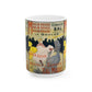 Toulouse-Lautrec, Henri - Moulin Rouge - La Goulue (1891) - Ceramic Mug