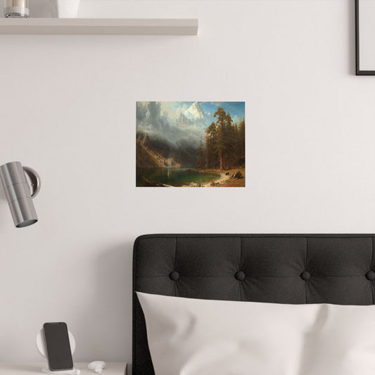 Bierstadt, Albert - Mount Corcoran (1877) - Satin Posters