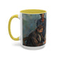 Cézanne, Paul - The Card Players (1892) - Colorful Accent Mugs