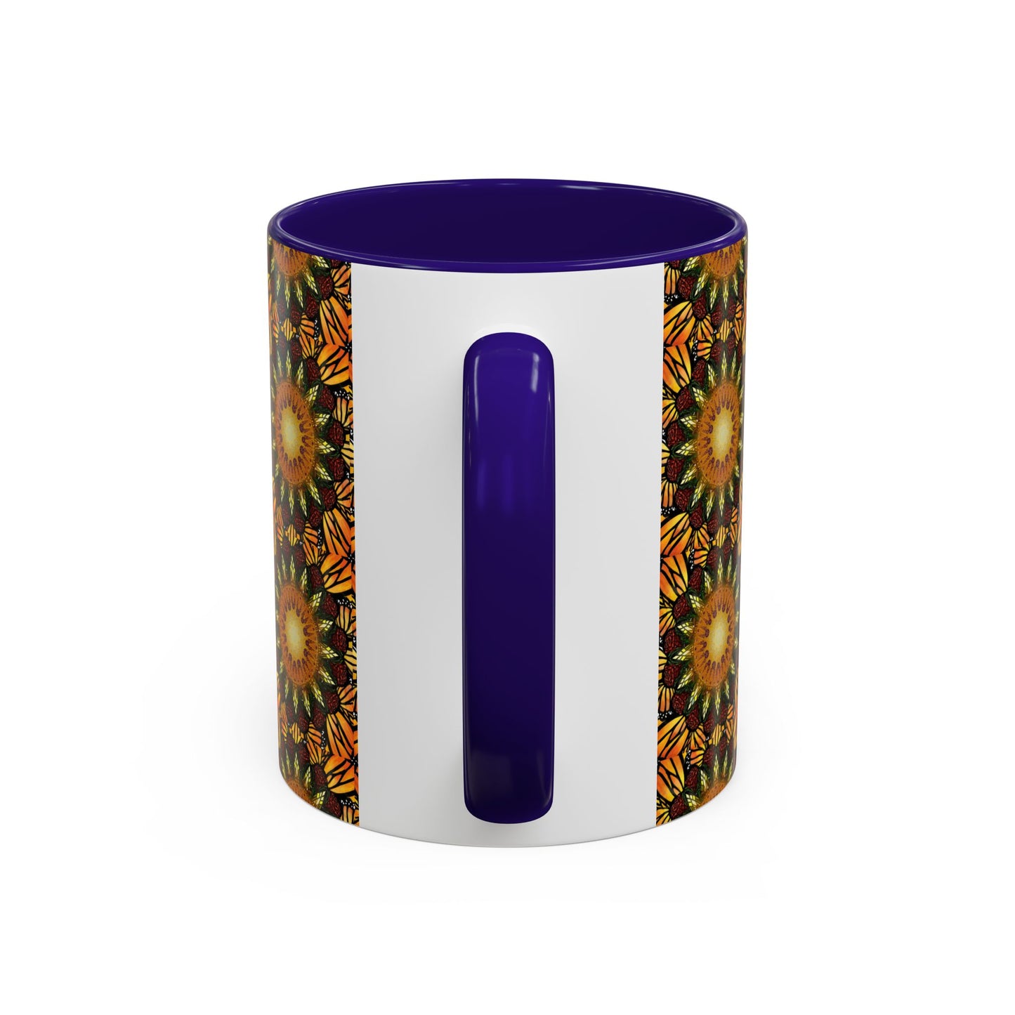 Pacio, Adam - Monarch Butterfly Mandala - Colorful Accent Mugs
