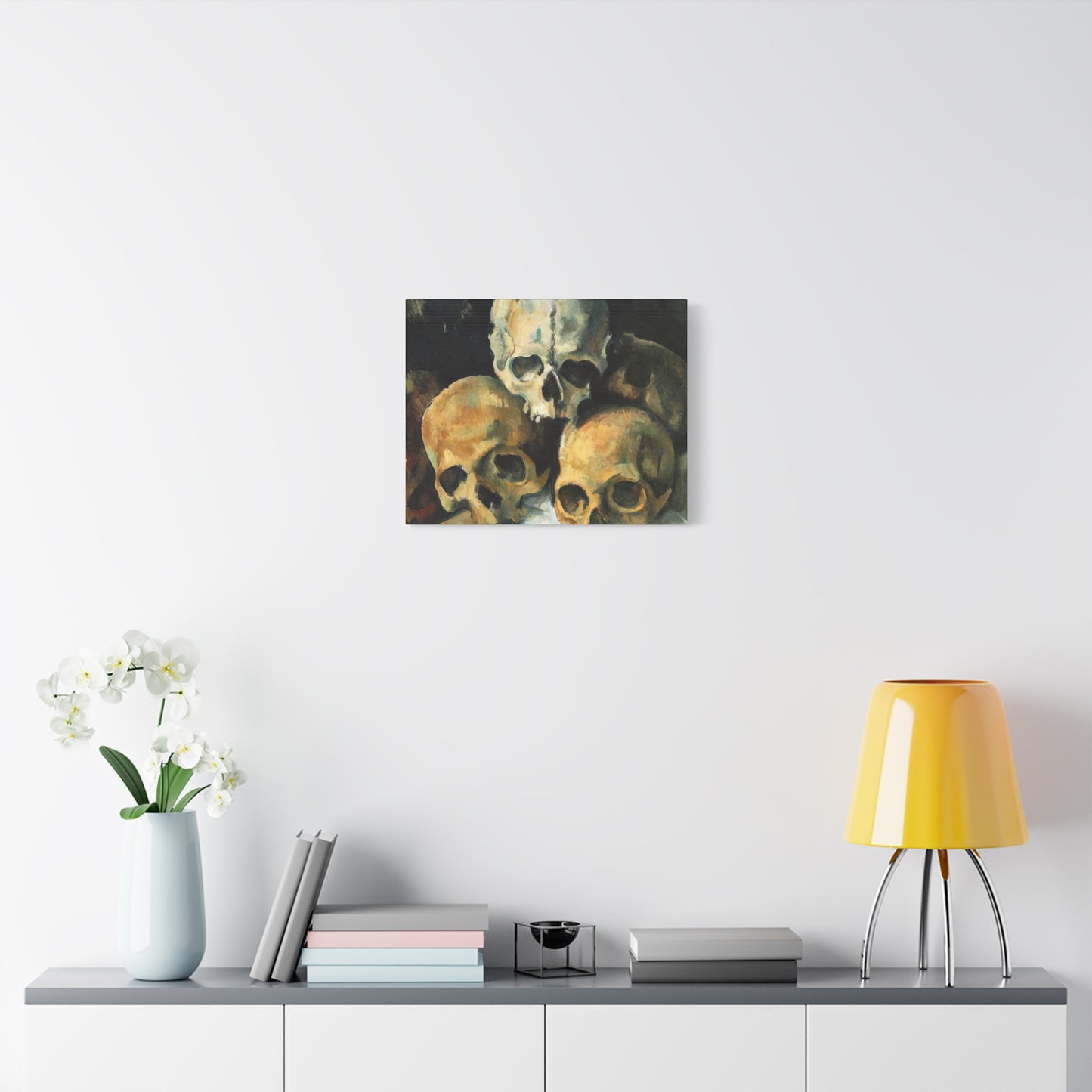 Cézanne, Paul - Pyramid of Skulls (1901) - Canvas Block, unframed