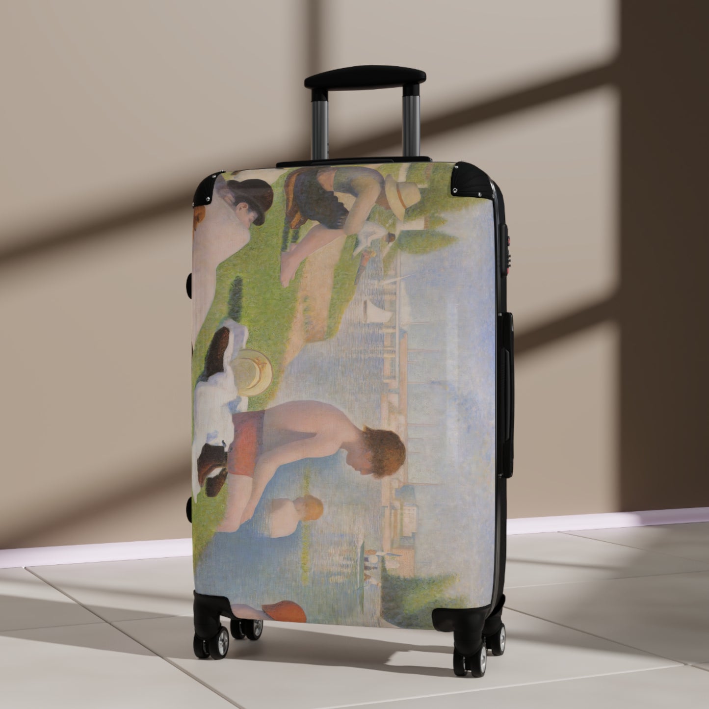 Seurat, Georges - Bathers at Asnières (1884) - Suitcase