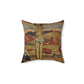 Gauguin, Paul - The Yellow Christ (1889) - Suede Square Pillow