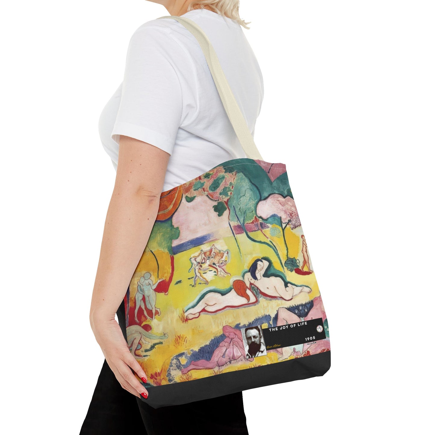 Matisse, Henri - The Joy of Life (1905) - Tote Bag