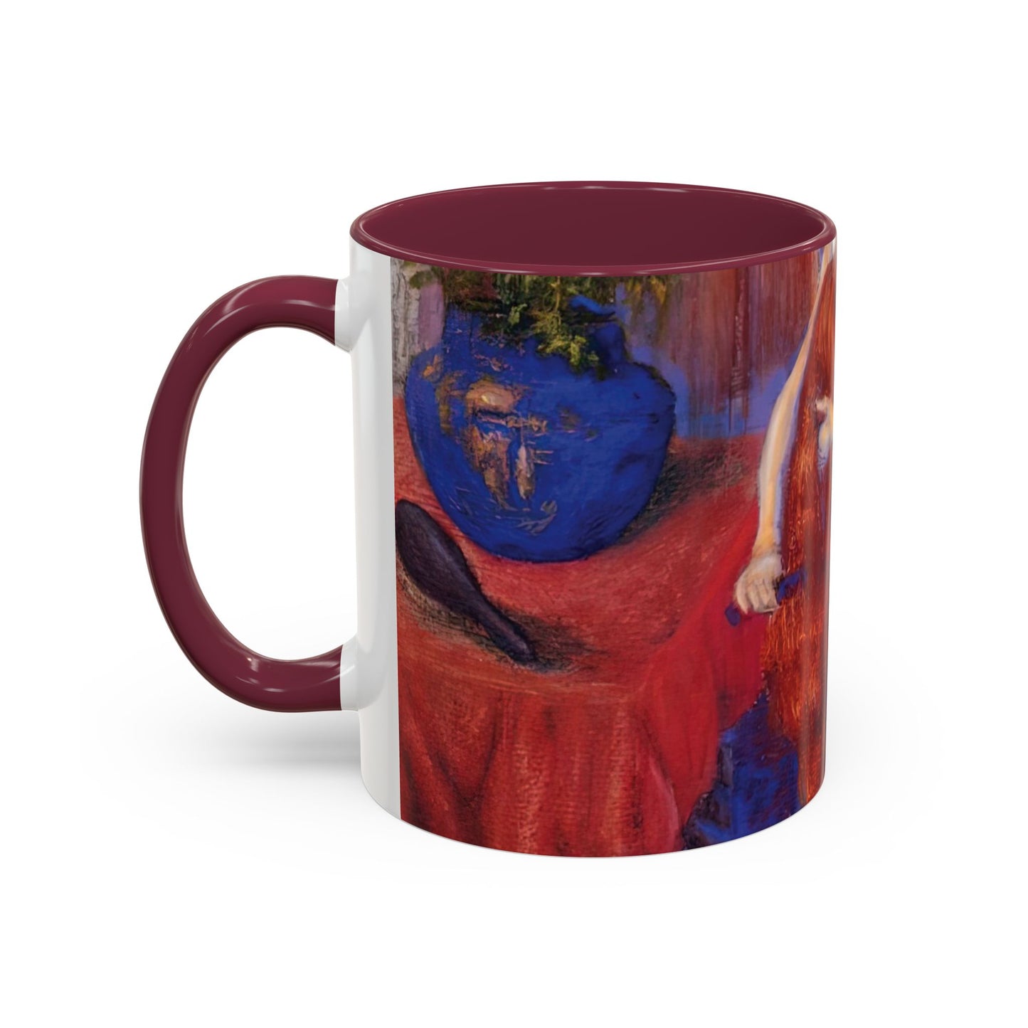 Ranson, Paul - The Golden Head of Hair (1909) - Colorful Accent Mugs