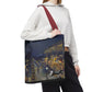 Pissarro, Camille - The Boulevard Montmartre At Night (1897) - Tote Bag