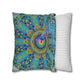 Pacio, Adam - Melek Taus Mandala - Suede Square Pillowcase