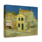 Van Gogh, Vincent - The Yellow House (1888)- Canvas Block, unframed