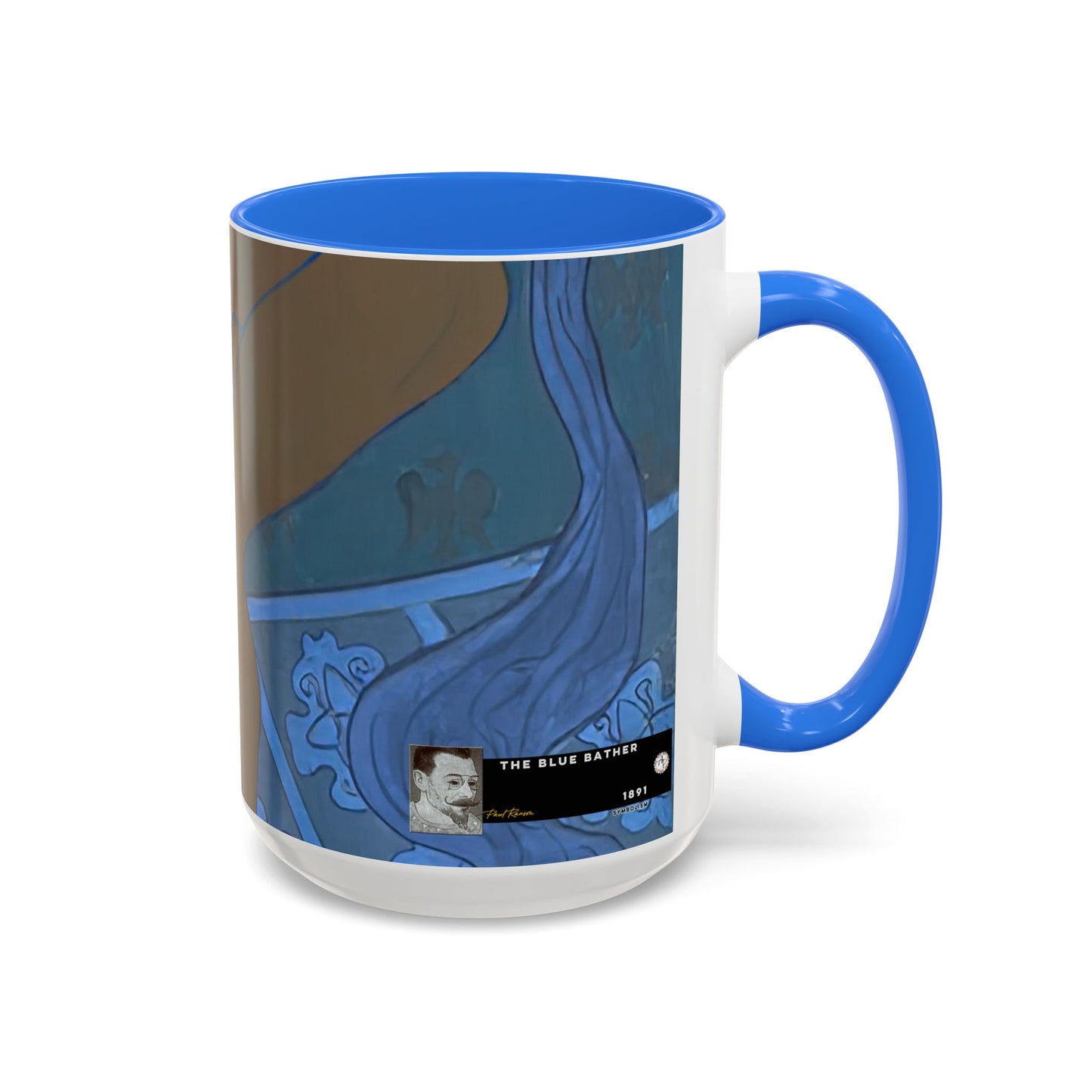 Ranson, Paul - The Blue Bather (1891) - Colorful Accent Mugs