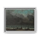 Courbet, Gustave - The Sea (1865) - Matte Canvas, Framed