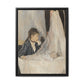 Morisot, Berthe - The Cradle (1872) - Matte Canvas, Framed