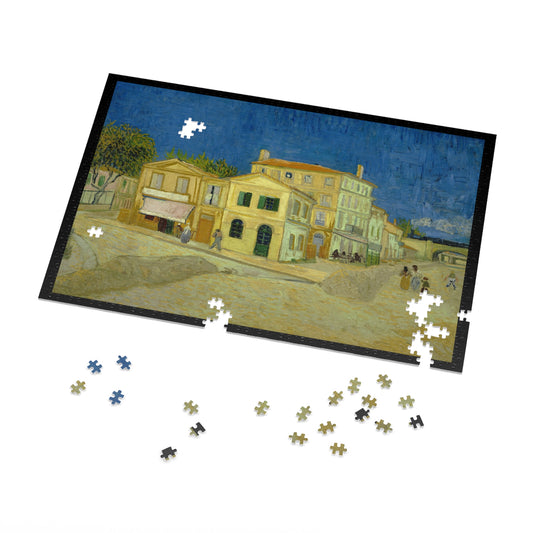Van Gogh, Vincent - The Yellow House (1888) - 1000pc Jigsaw Puzzle