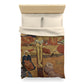 Gauguin, Paul - The Yellow Christ (1889) - Microfiber Duvet Cover