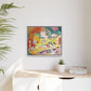 Matisse, Henri - The Joy of Life (1905) - Matte Canvas, Framed