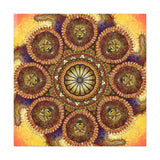 Lion Summer Mandala A - Canvas