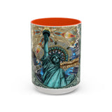 Liberty Mandala - Colorful Accent Mugs