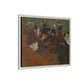 Toulouse-Lautrec, Henri - At the Moulin Rouge (1892) - Matte Canvas, Framed